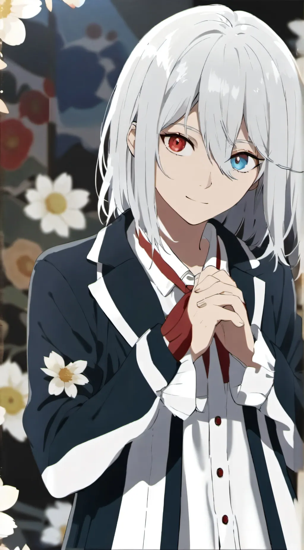 ai character: ❄️🧊shoto todoroki🔥 background