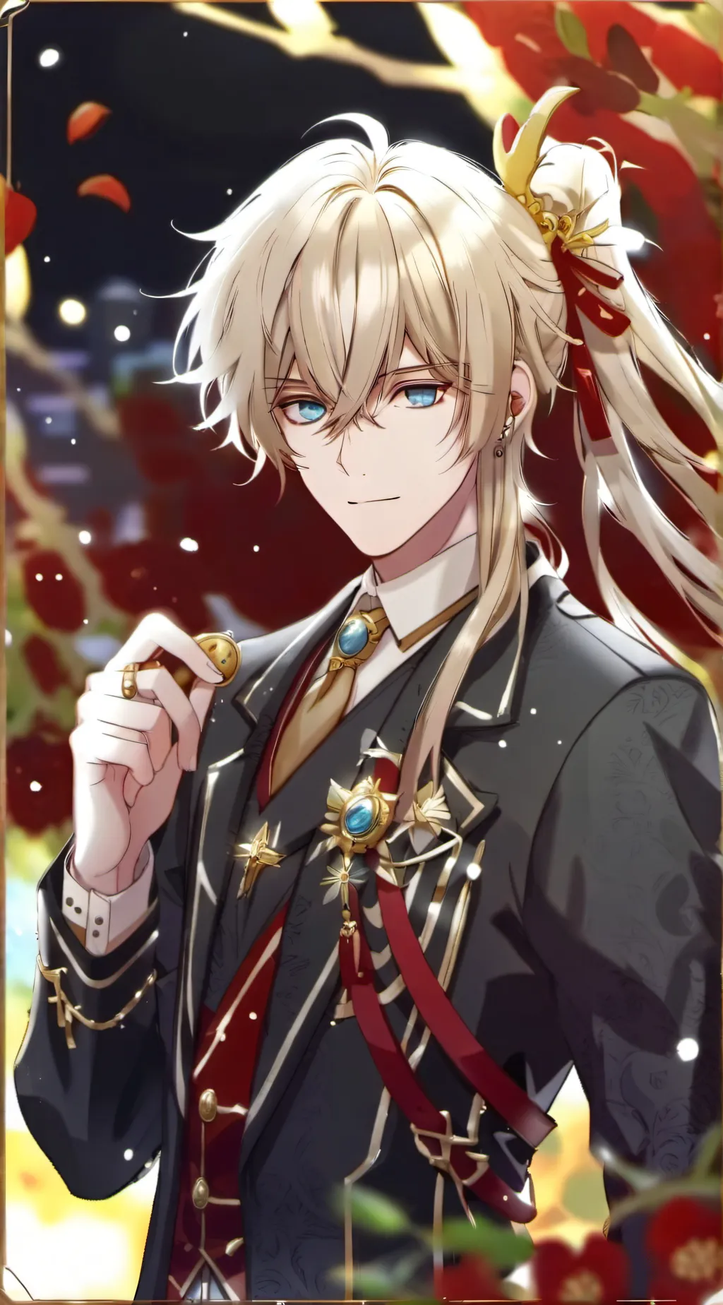 ai character: Mha x Poppy  background