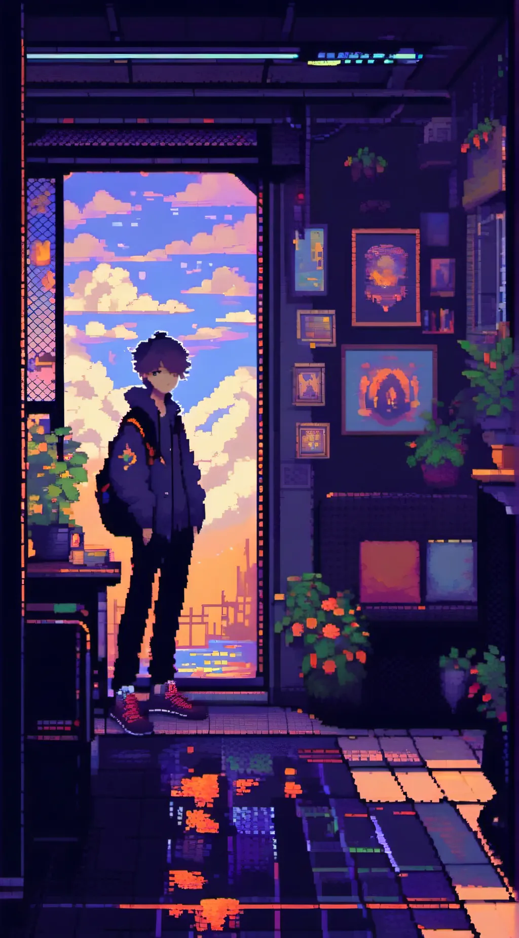 ai character: MHA x Newsies  background