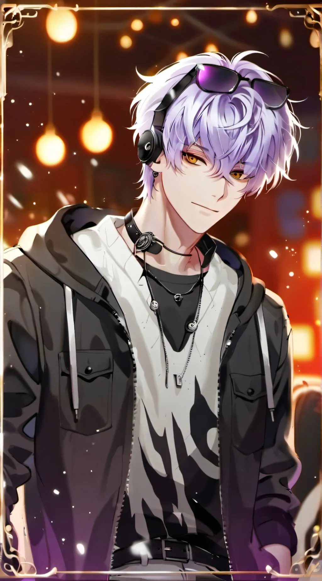 ai character: Mha x Leo  background