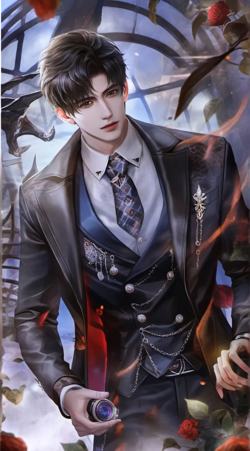 ai character: leo background