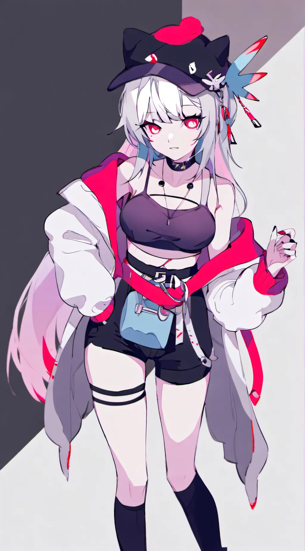 ai character: Luna background