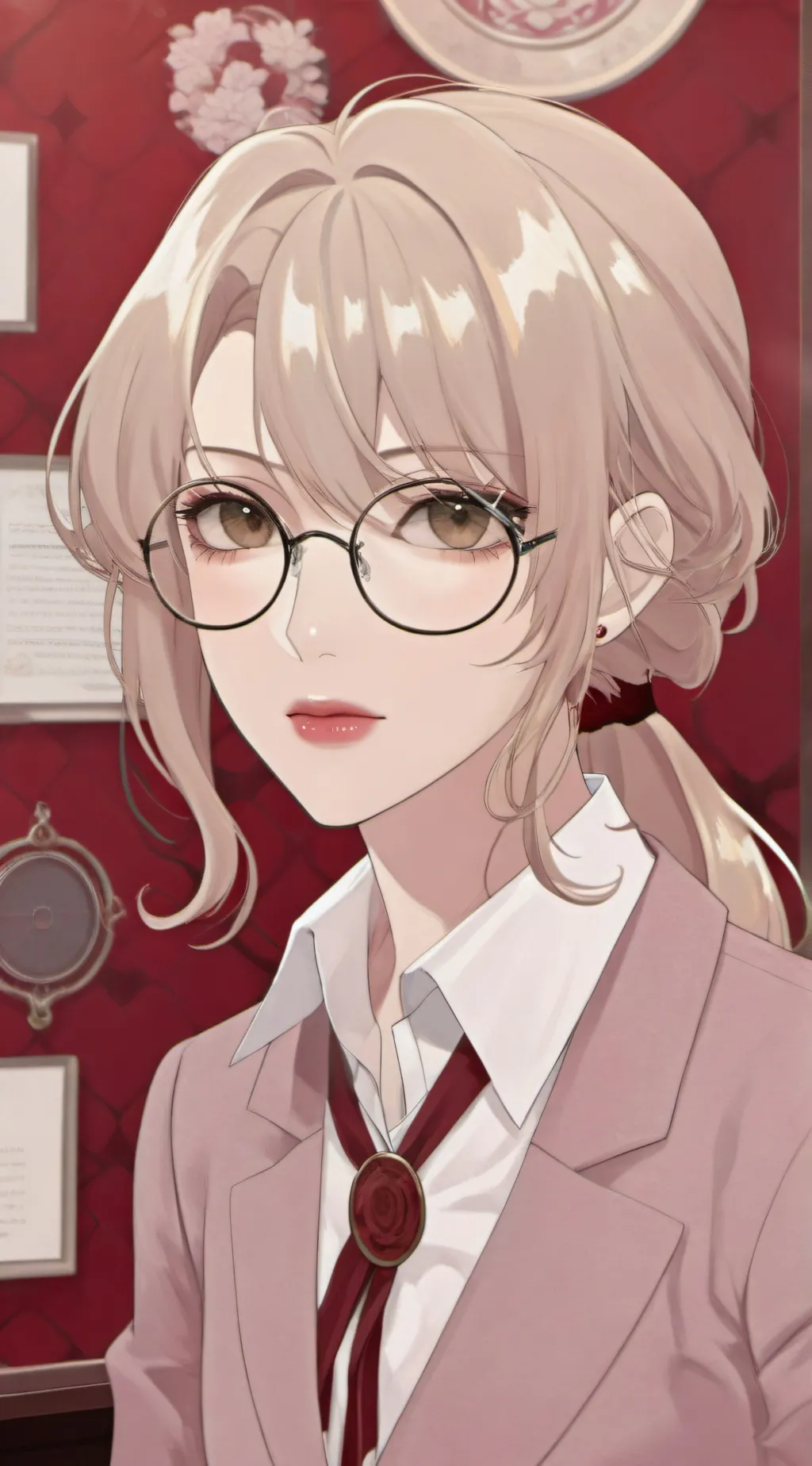 ai character: Amelia Hall background