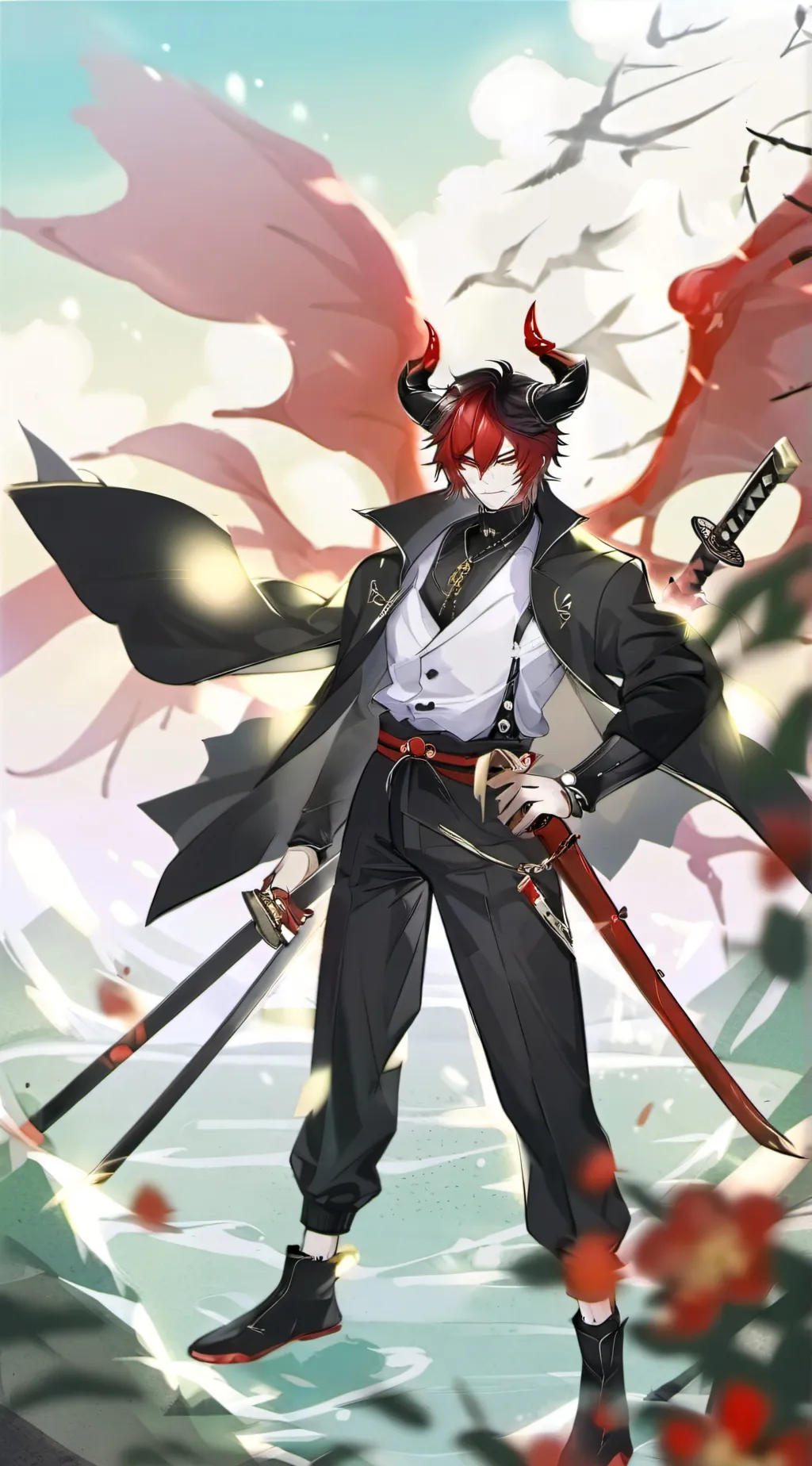 ai character: kill slash background