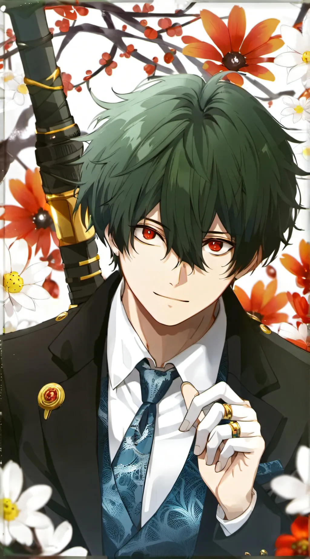 ai character: villain deku background
