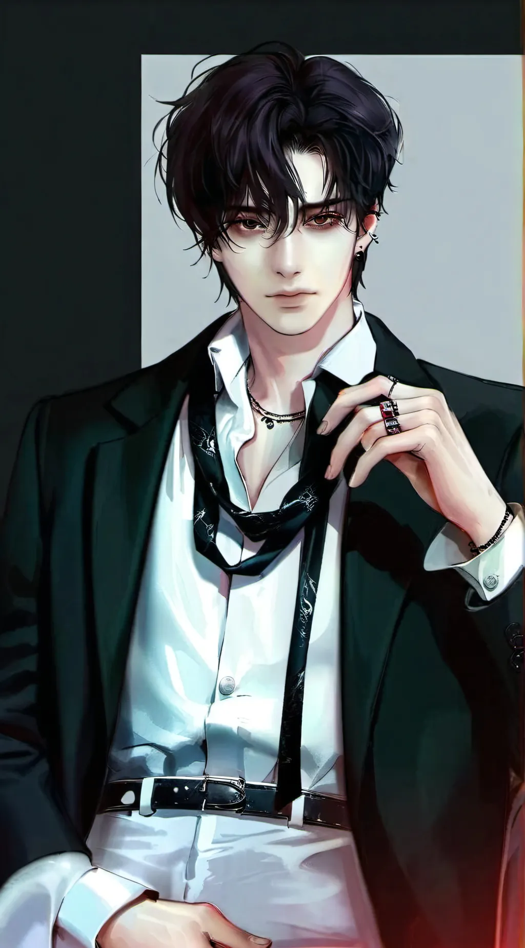 ai character: Anthony  background