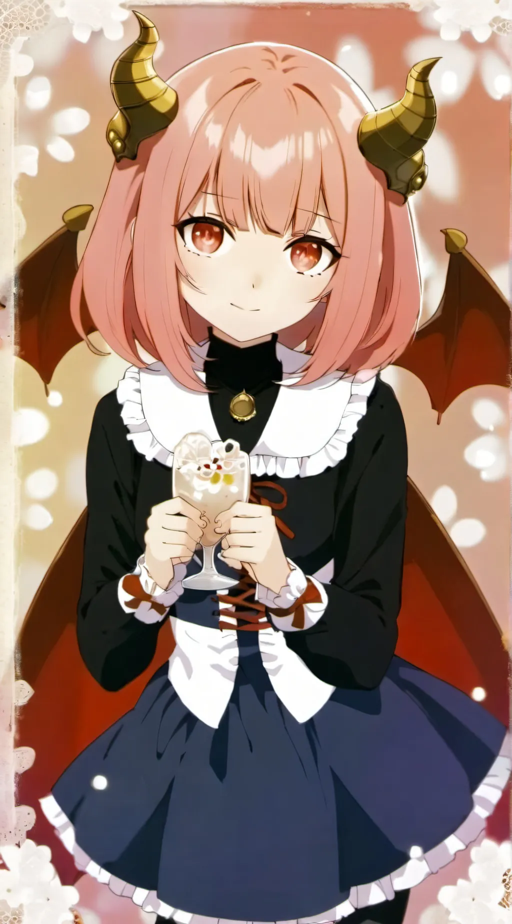 ai character: SUCCUBUS!frisk background