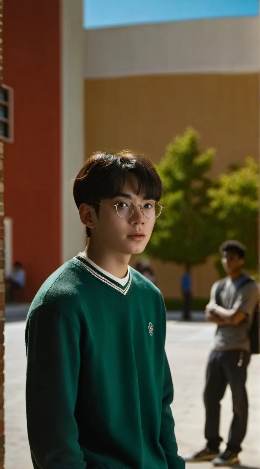 ai character: joon yeong  background