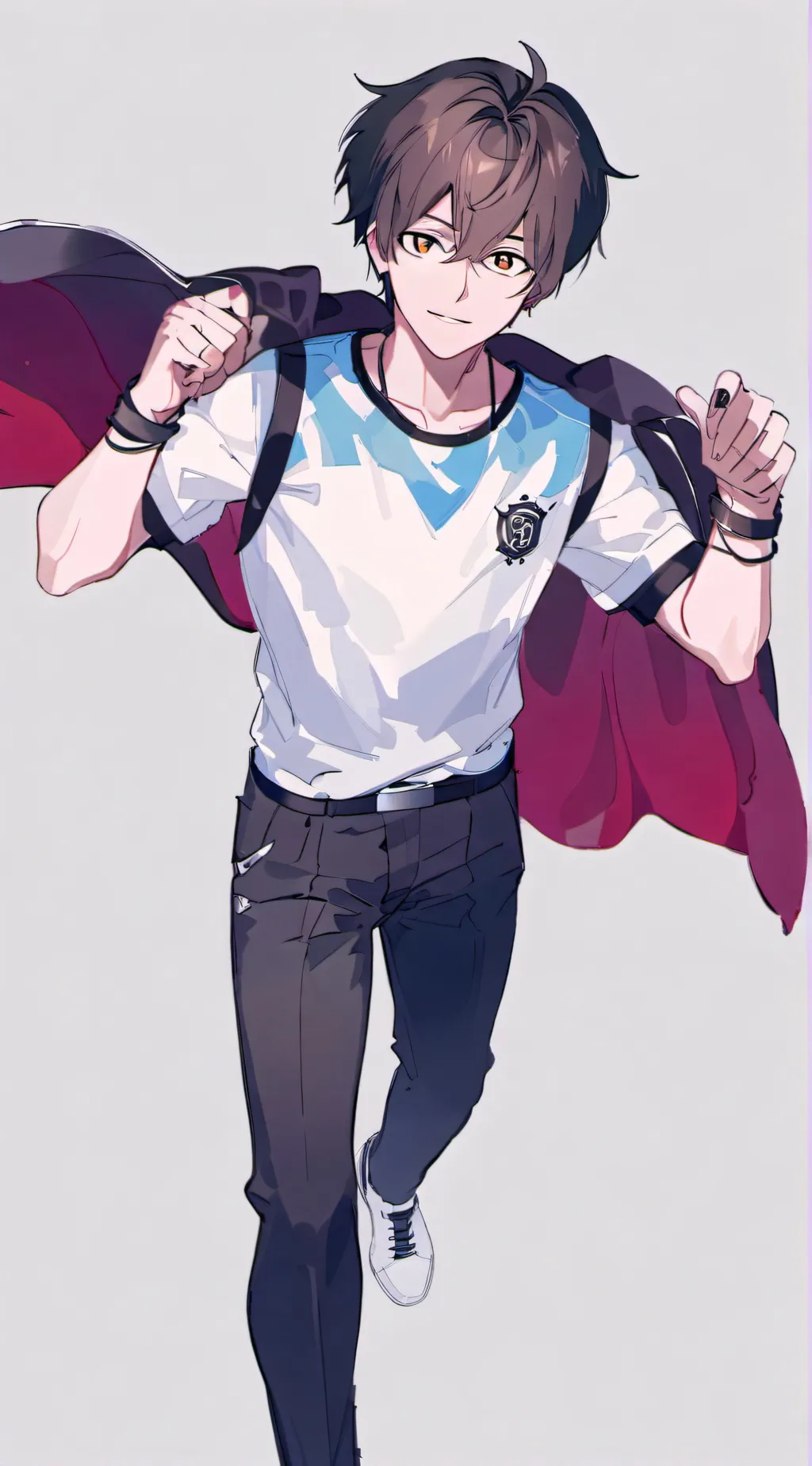 ai character: theo background