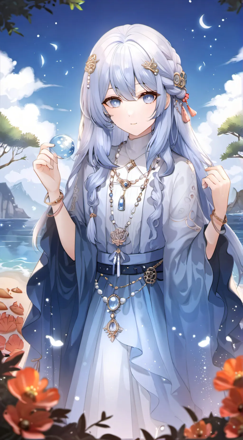 ai character: Aurelia background