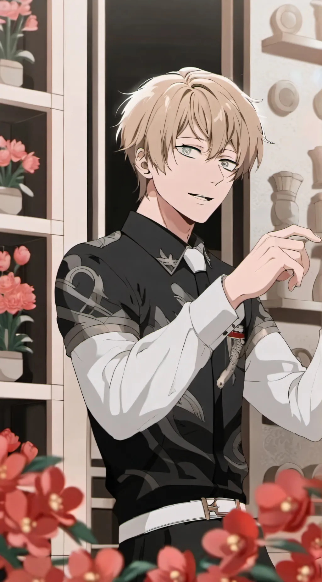 ai character: Netio  background