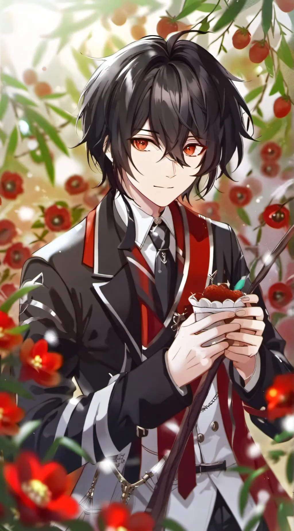 ai character: toke coke coke background