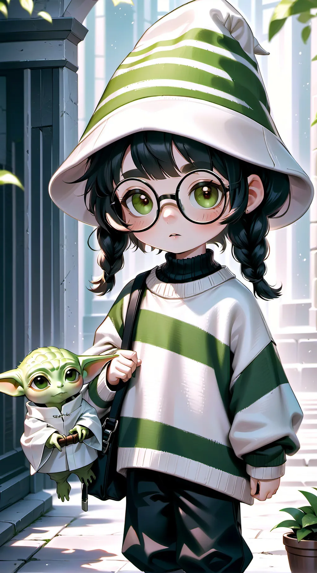 ai character: Nerd (tracy) background