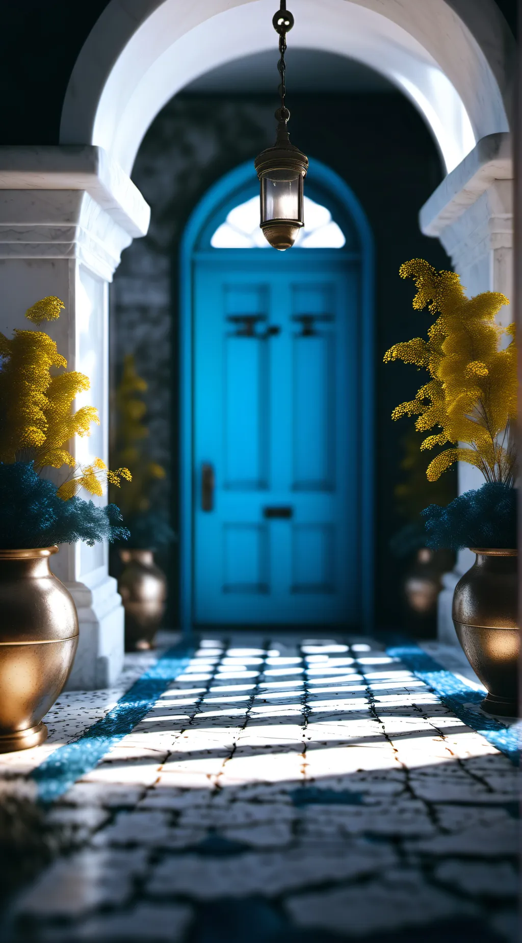 ai character: FPE × BALDI background