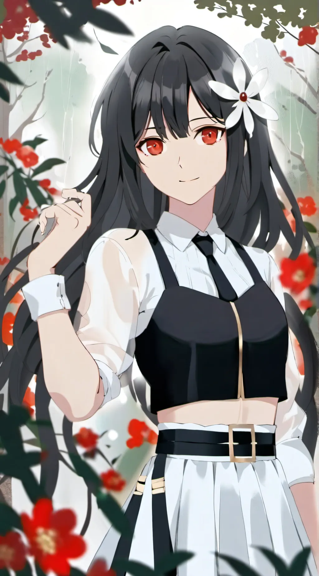 ai character: narumi akari background