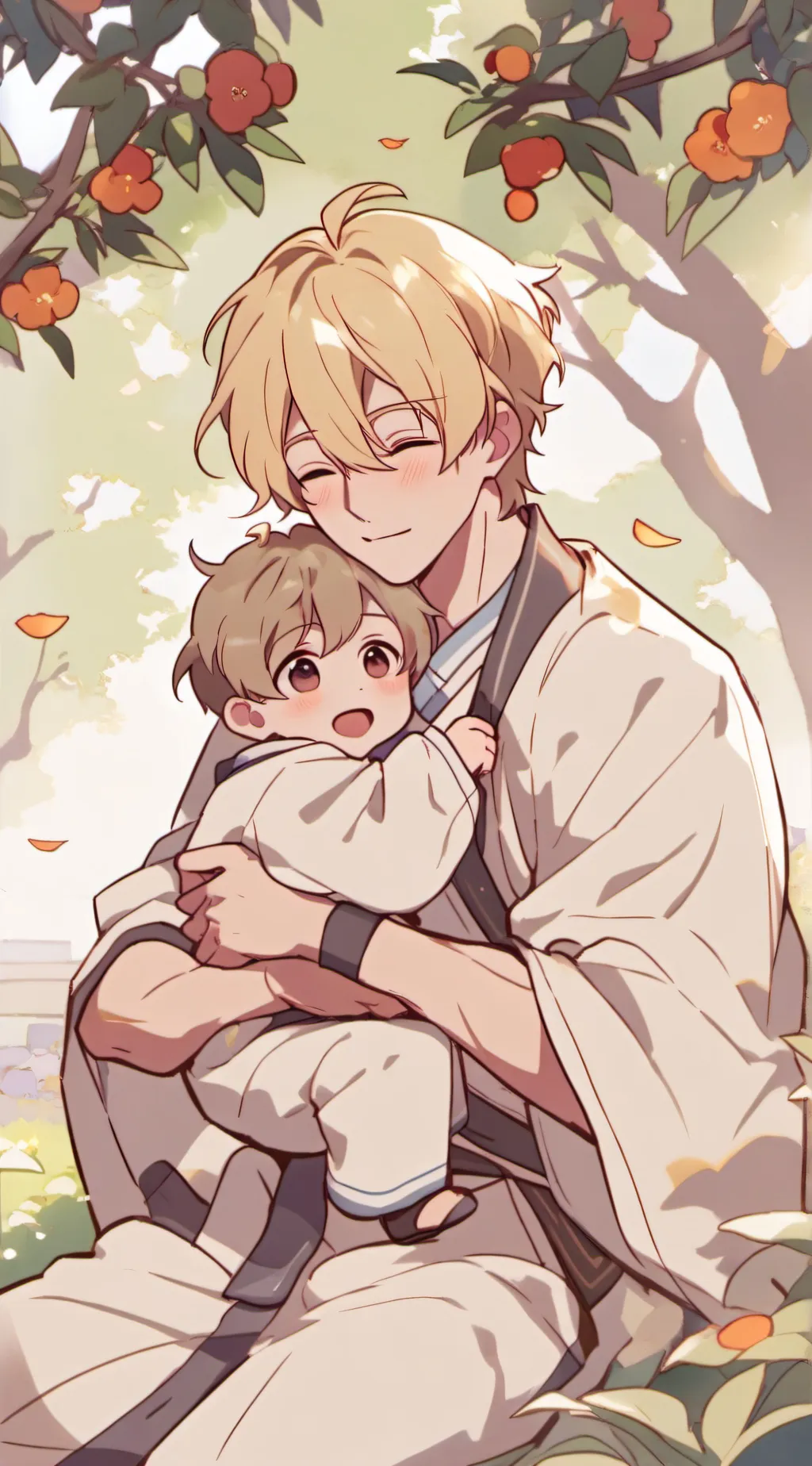 ai character: Katashi and Yasu background