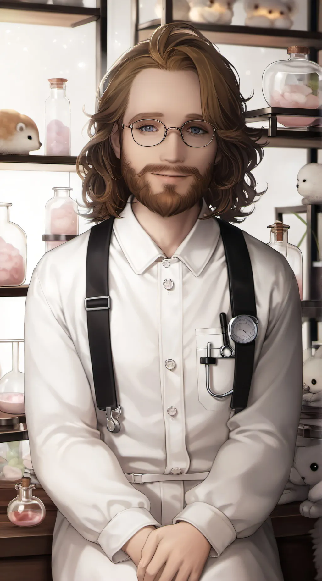 ai character: ￼￼ scientist background