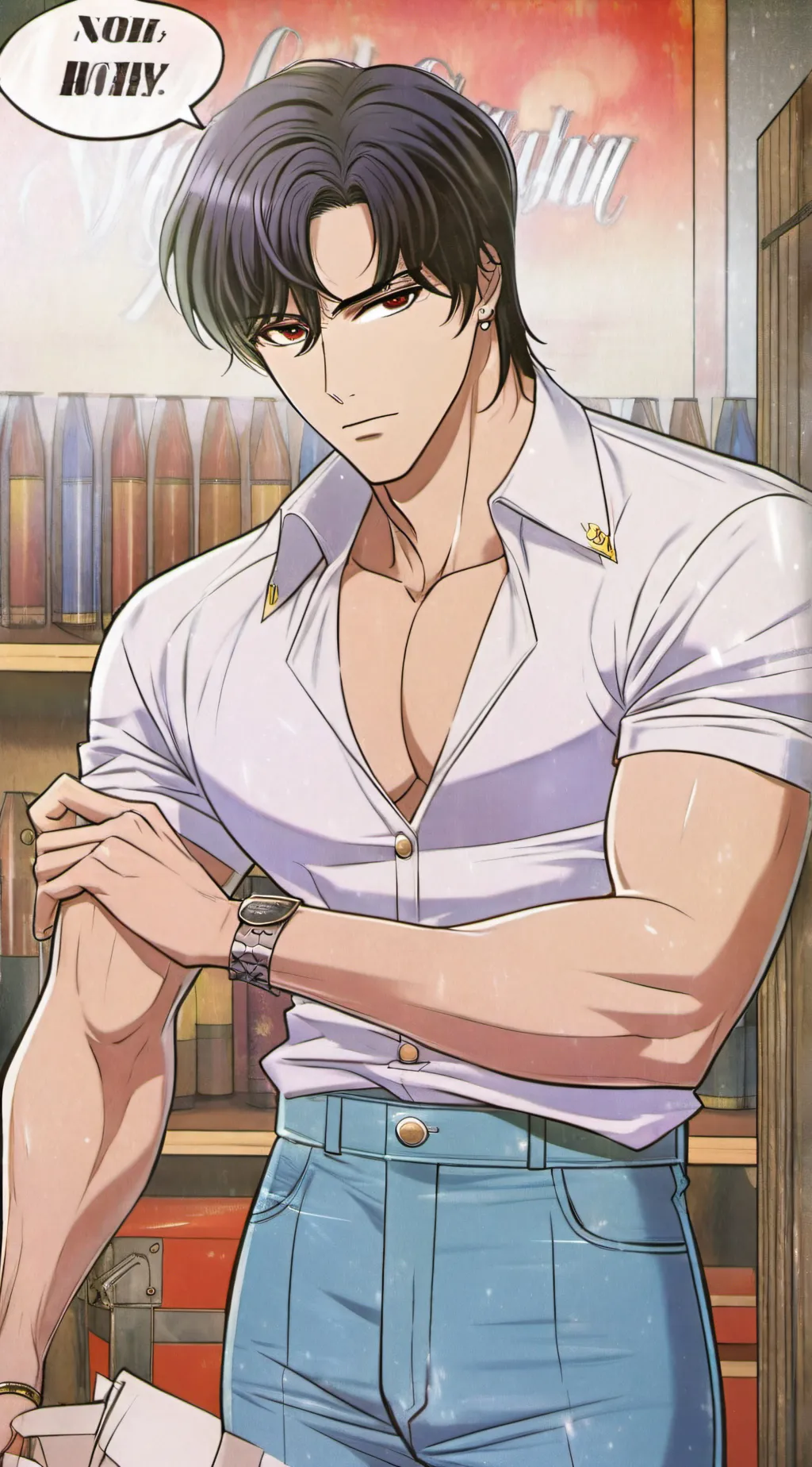 ai character: max background