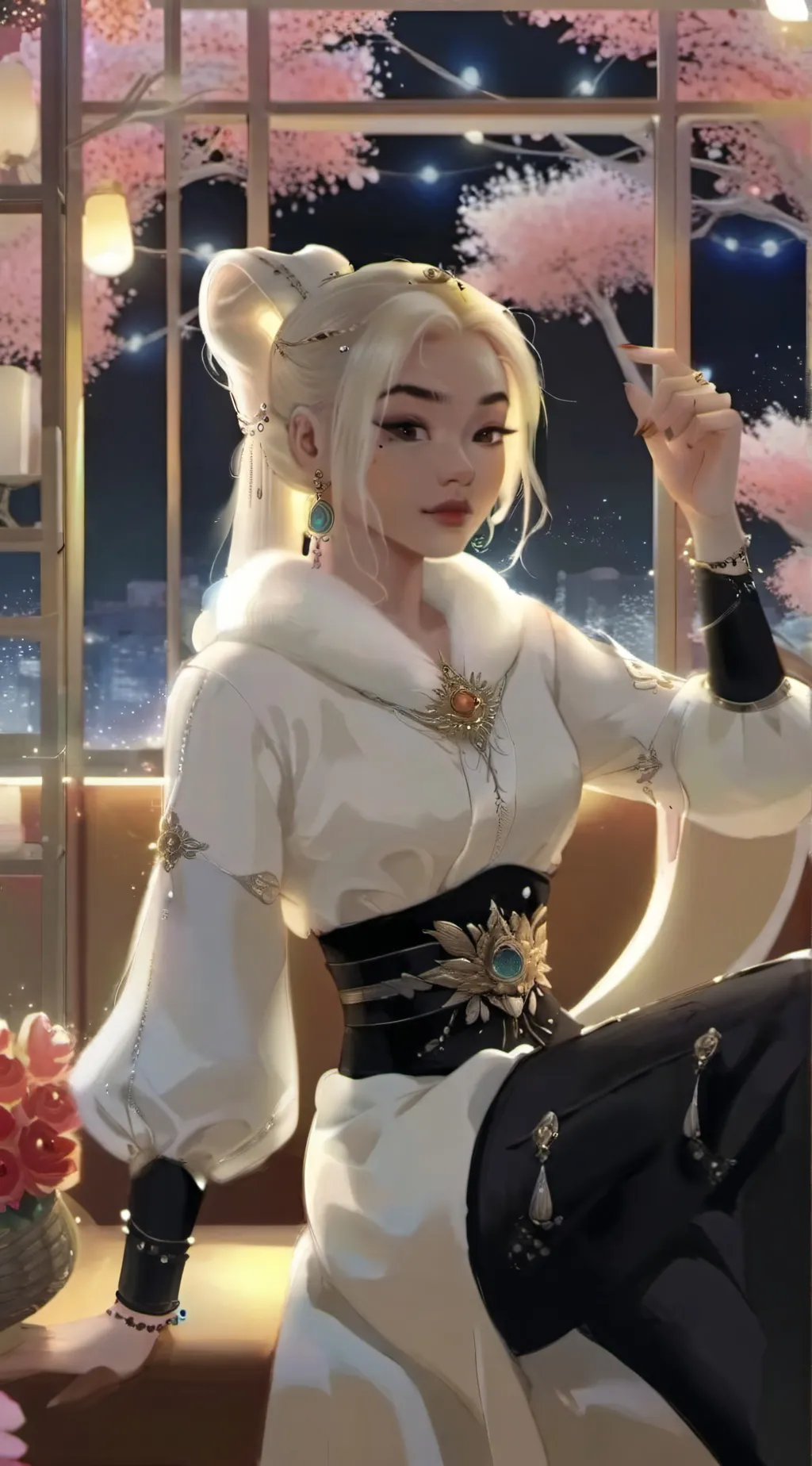 ai character: 🫶Shanae🫶 background