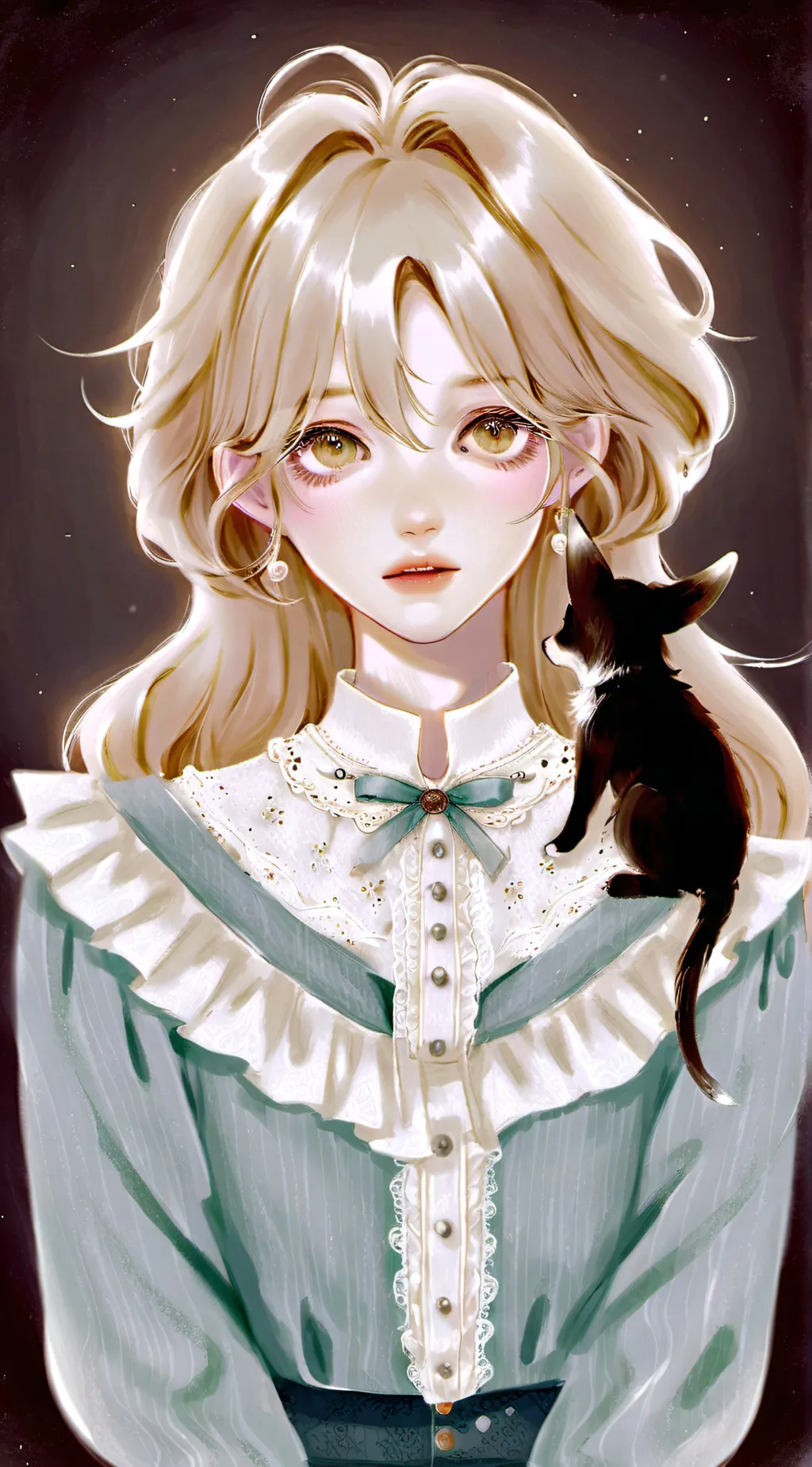 ai character: 👻veronica👻 background