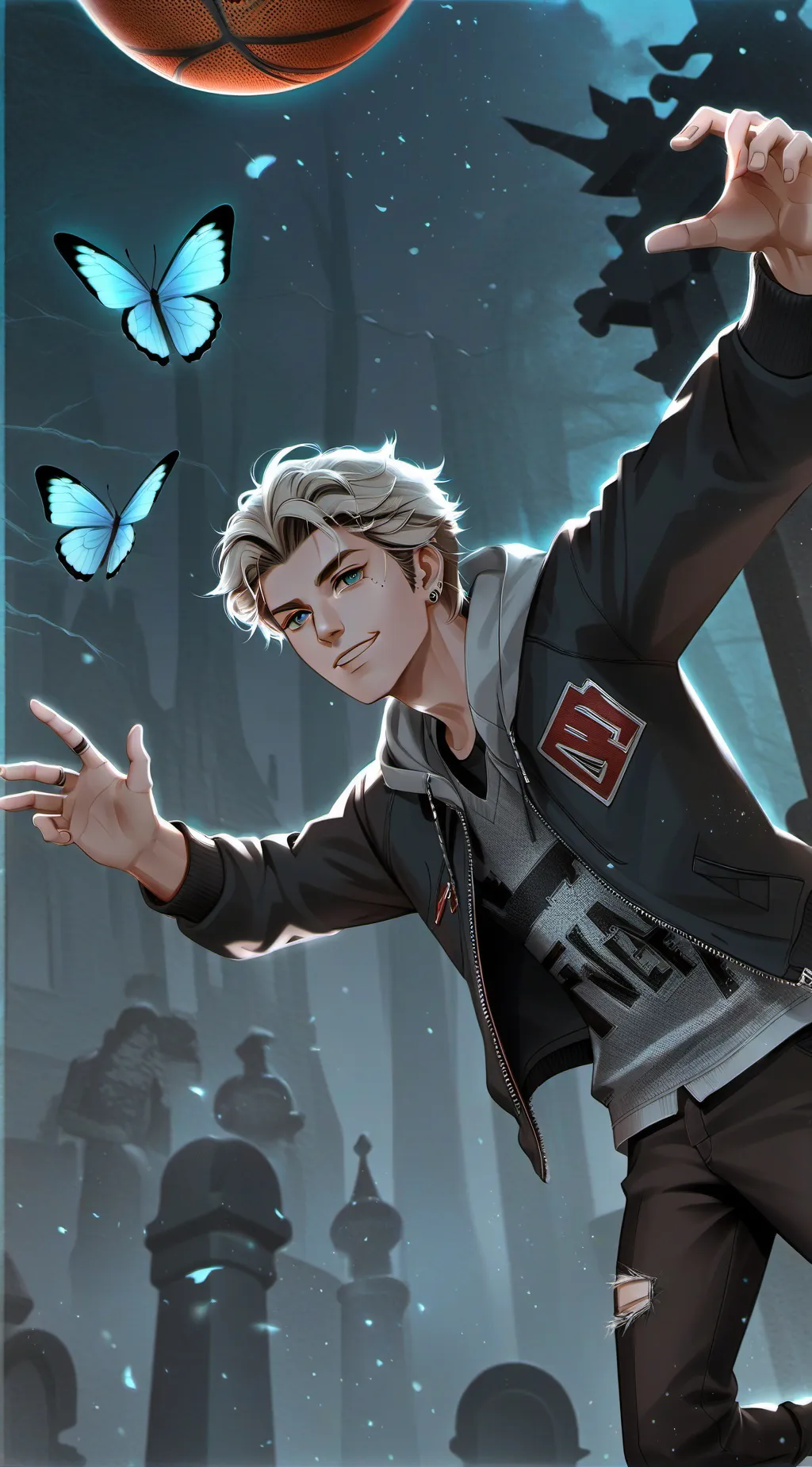 ai character: Ω[JIN]Ω background