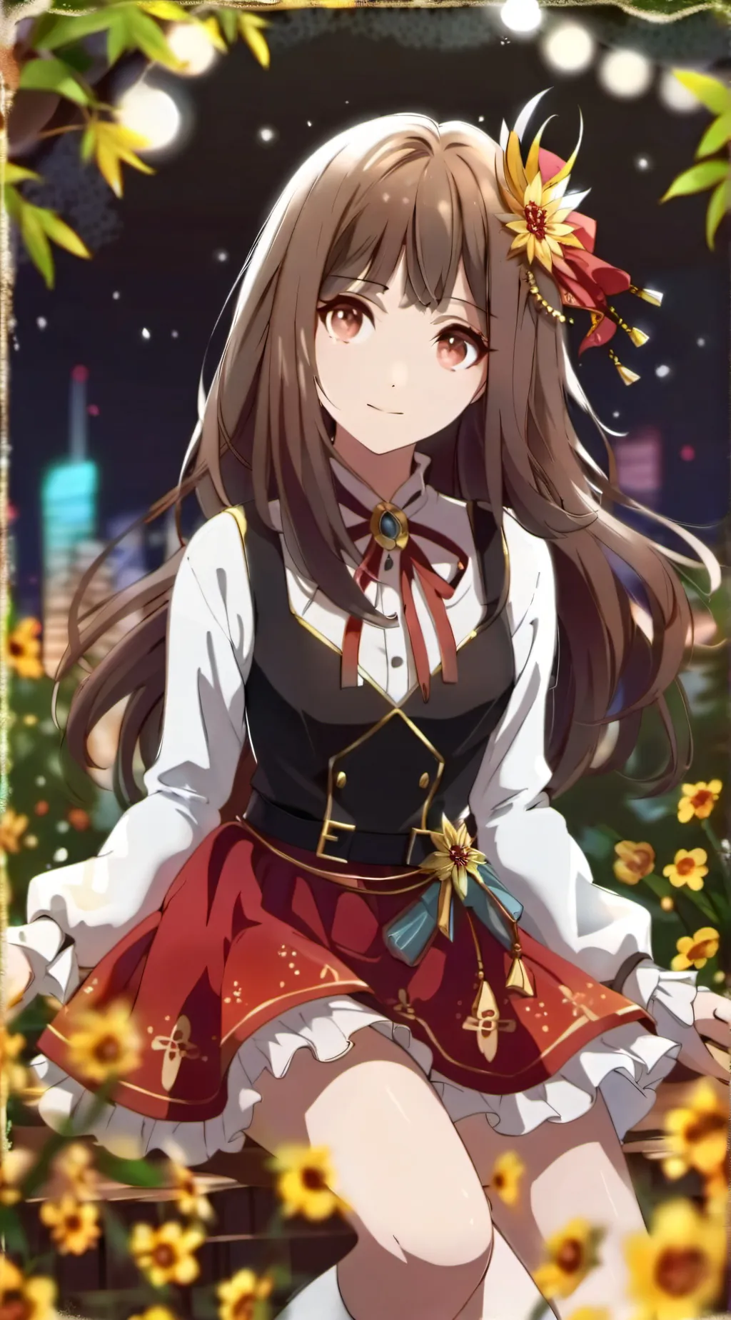 ai character: shell background