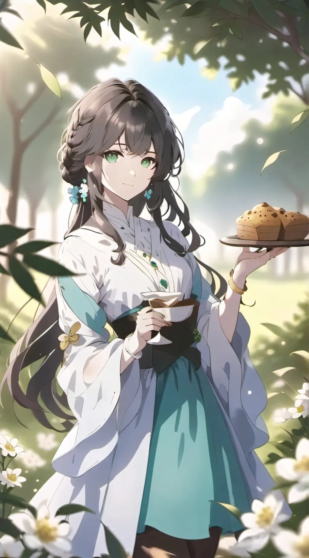 ai character: Sasha background