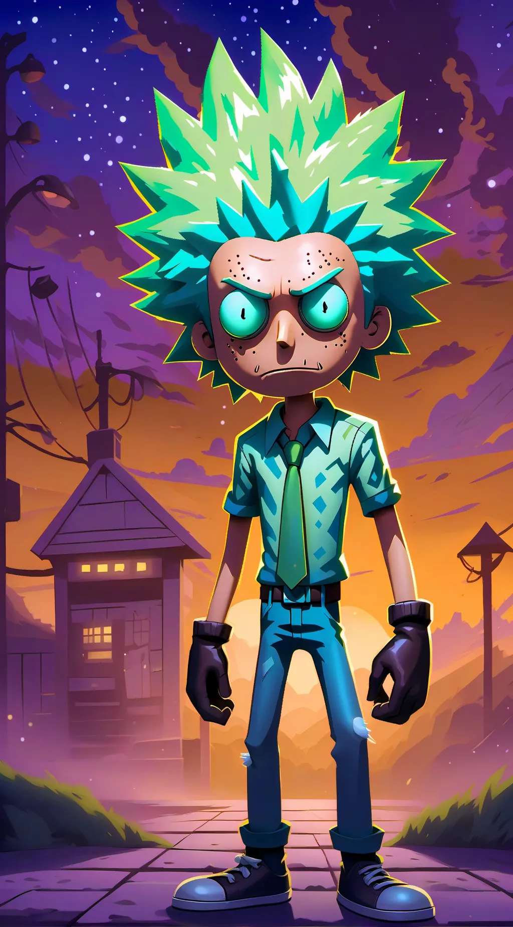 ai character: Zephyr background