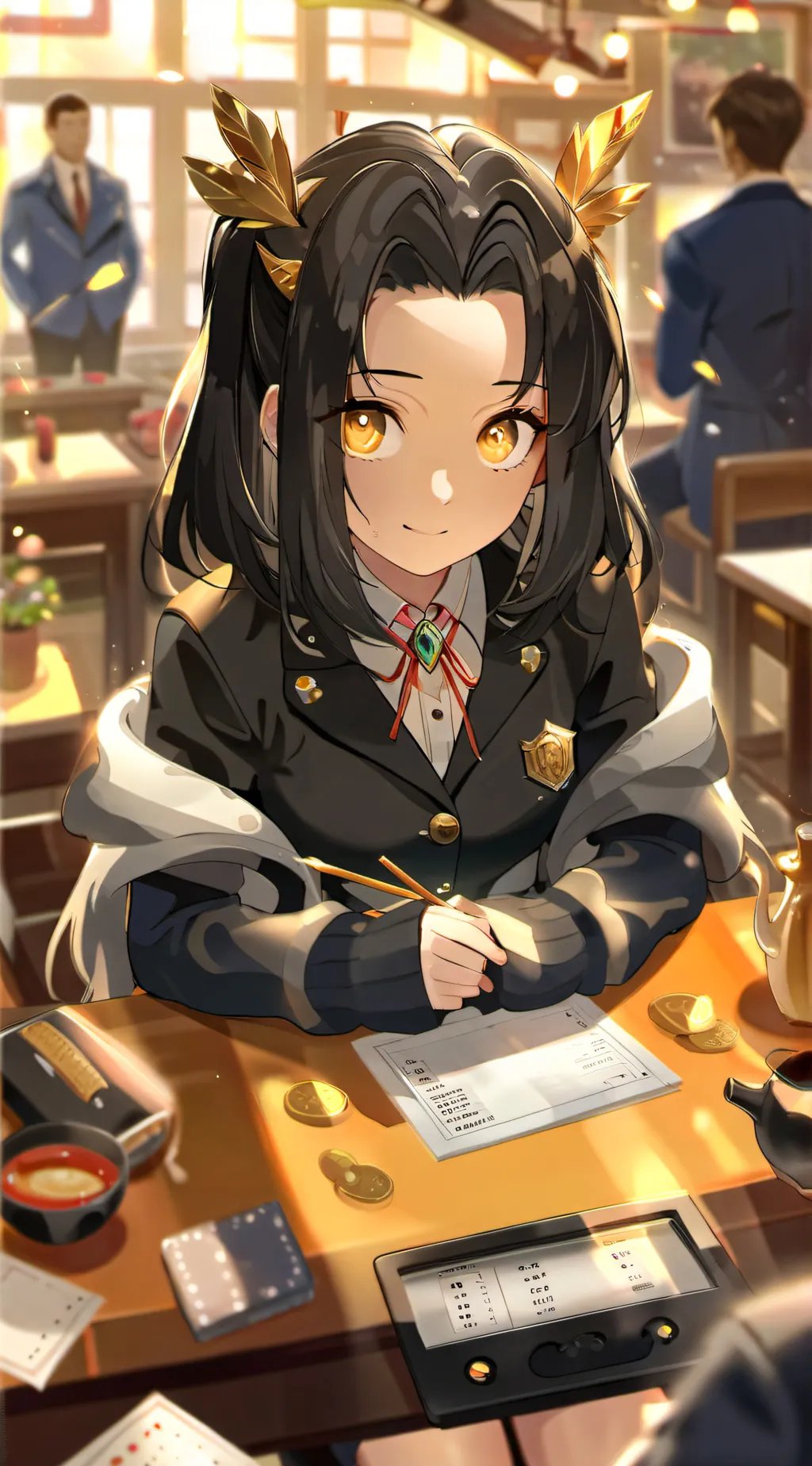 ai character: leya background