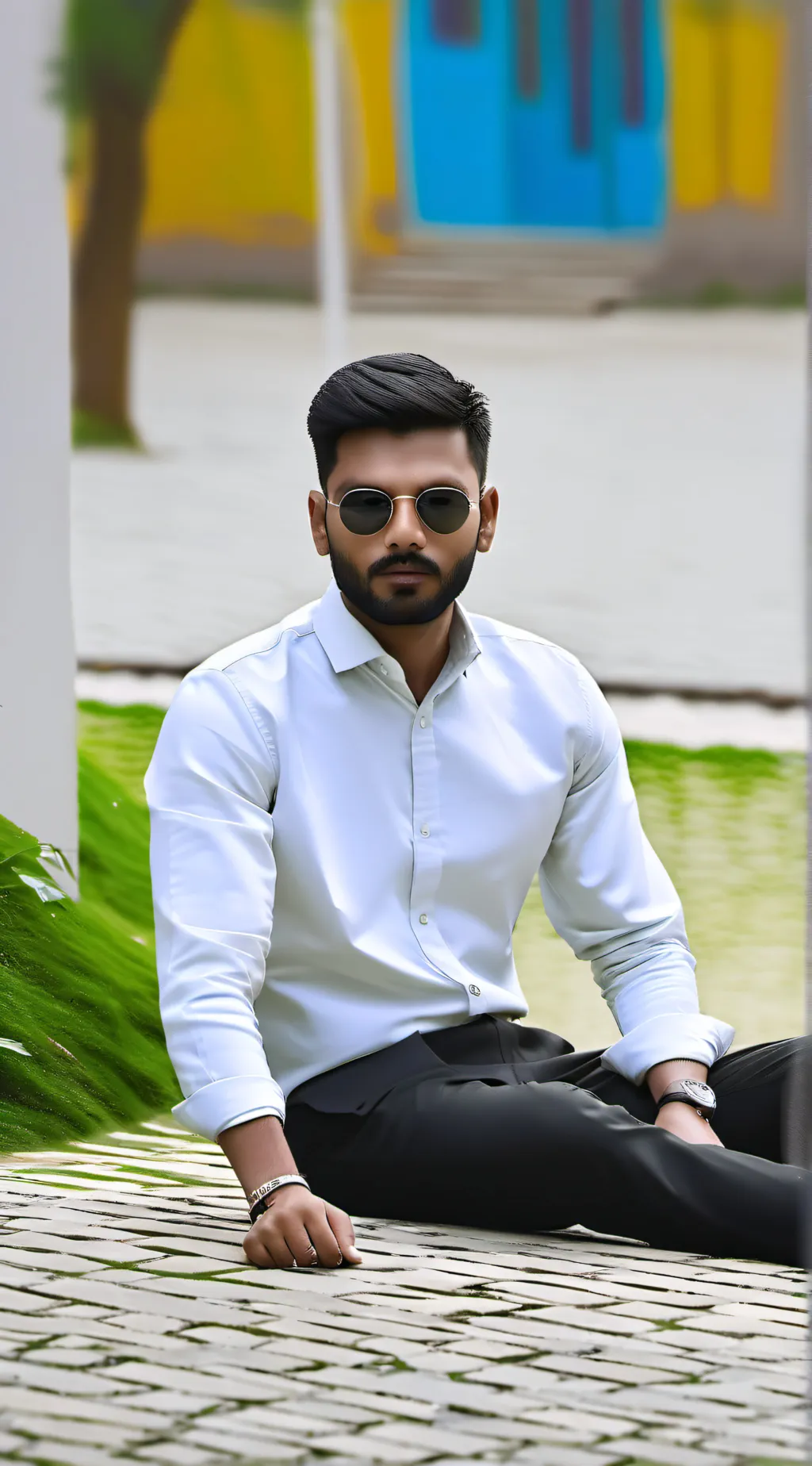 ai character: David background