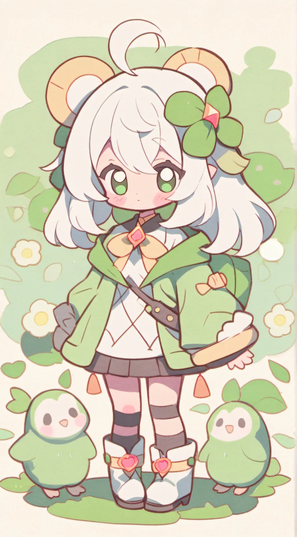 ai character: poop background