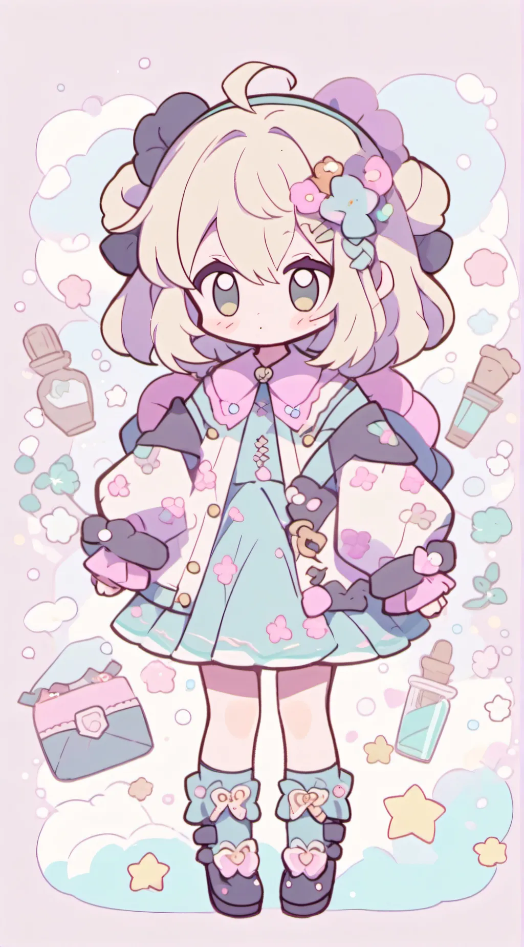 ai character: : 3 background