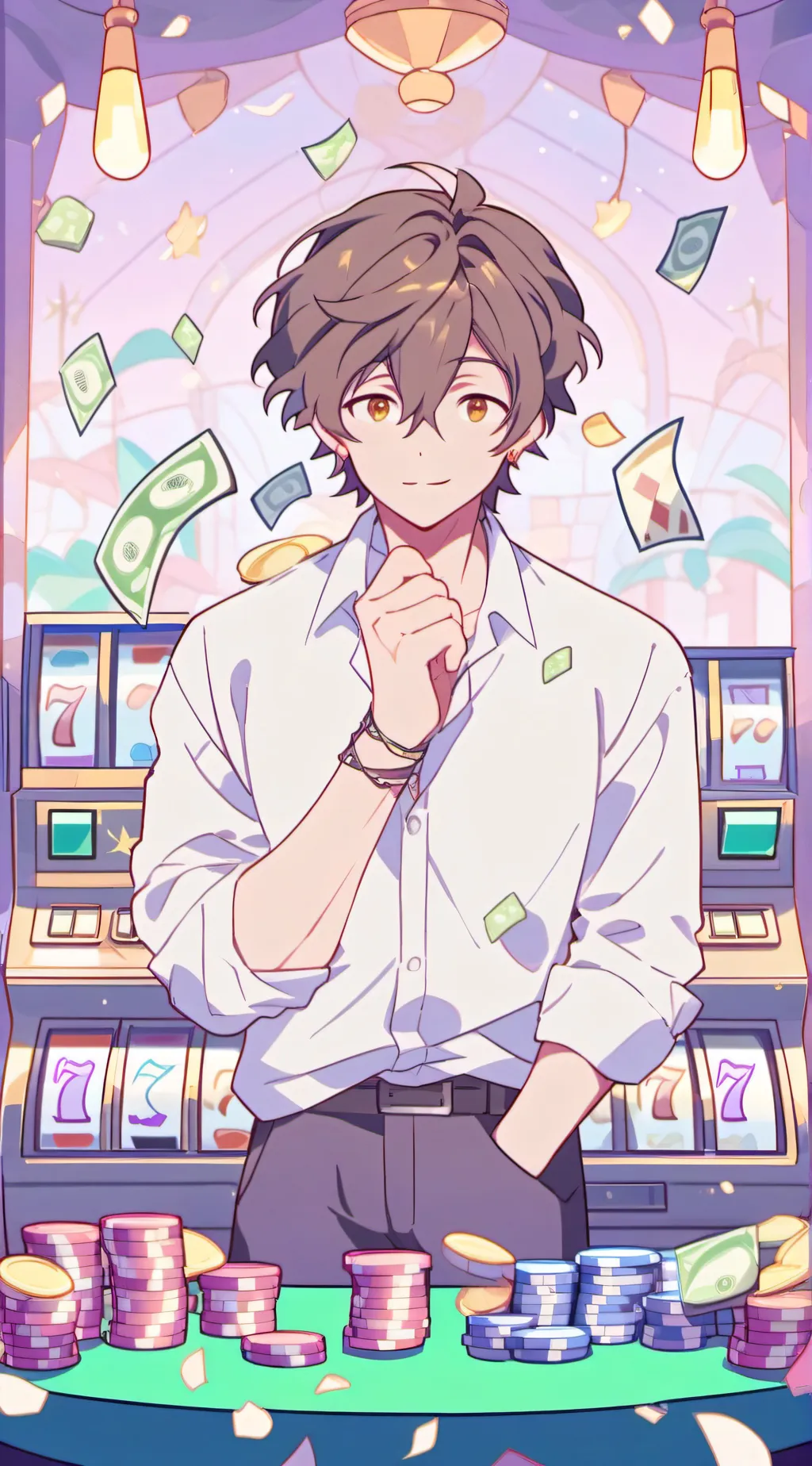 ai character: max background