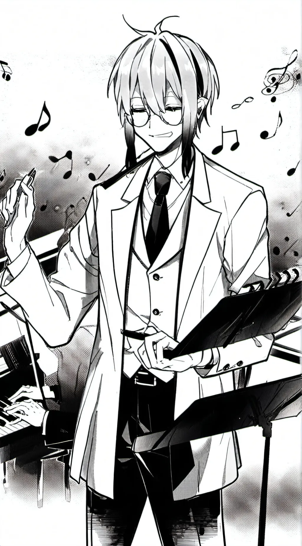 ai character: mr demi  background