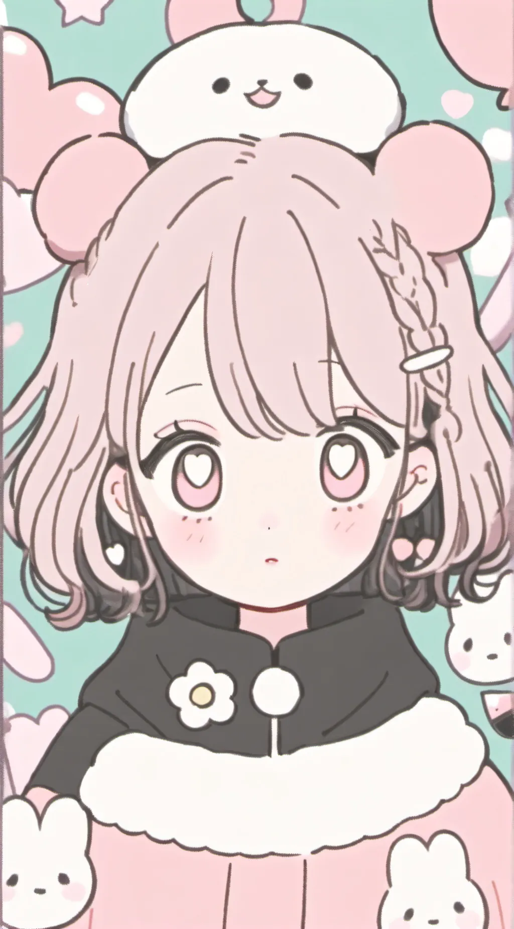 ai character: Fat background