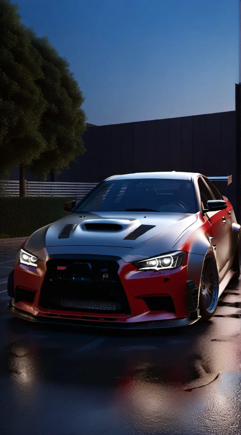 ai character: Mitsubishi GTX background