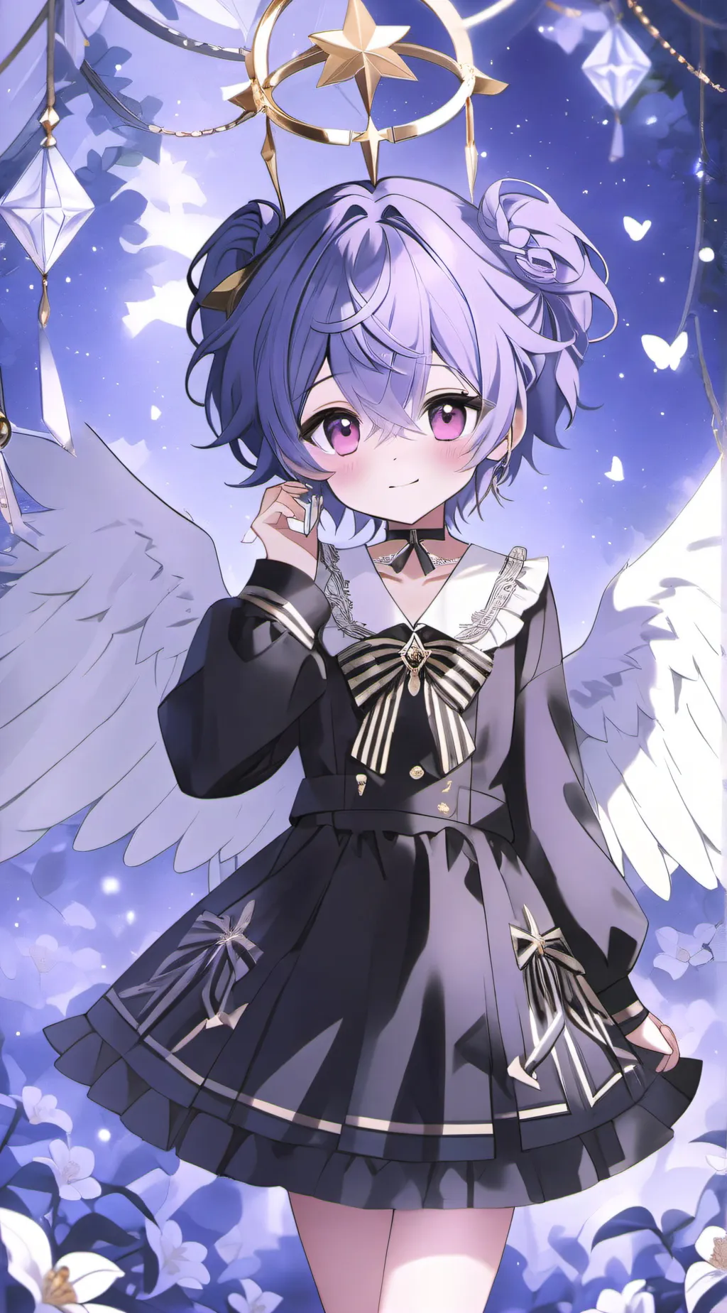 ai character: luna background