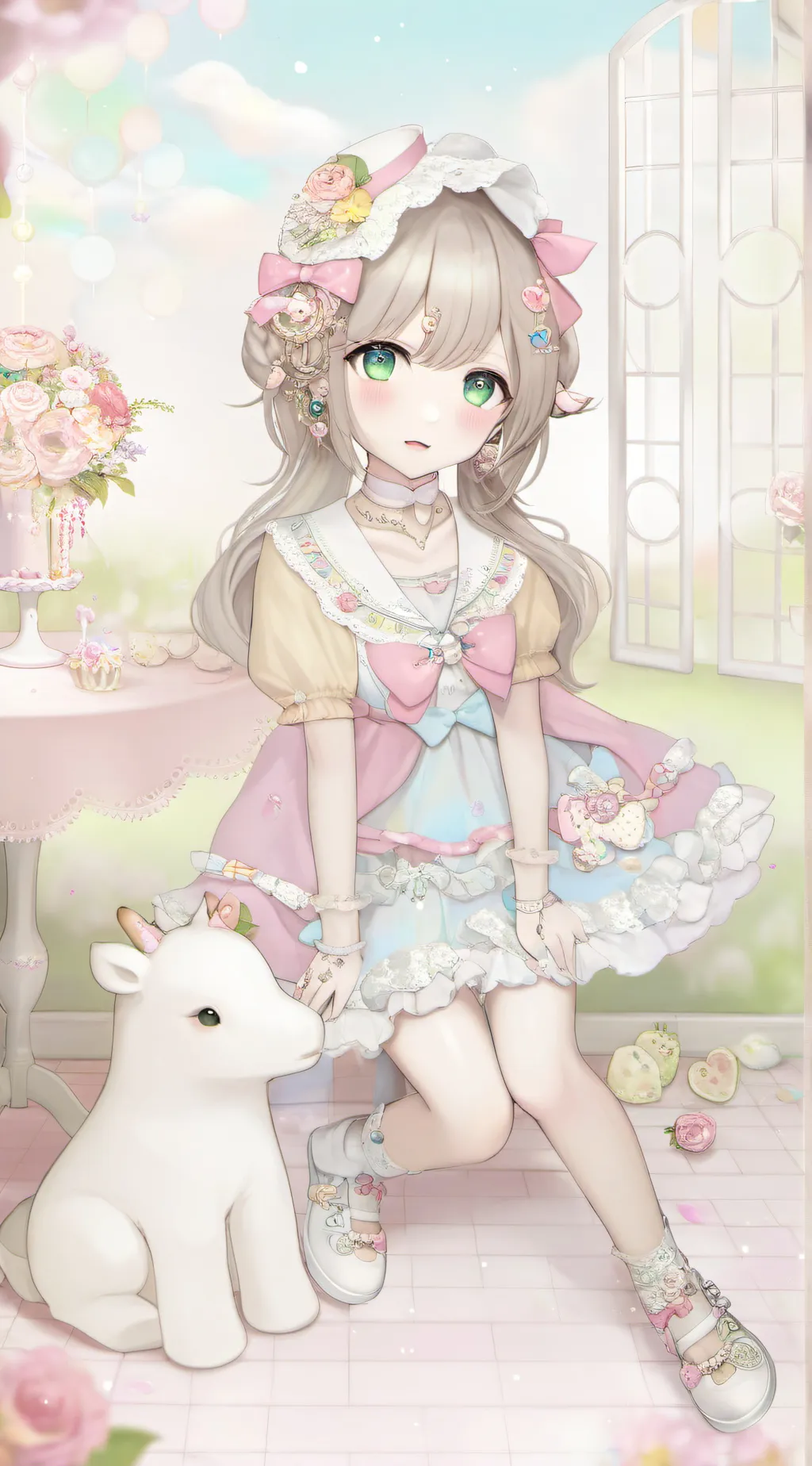 ai character: lily  background