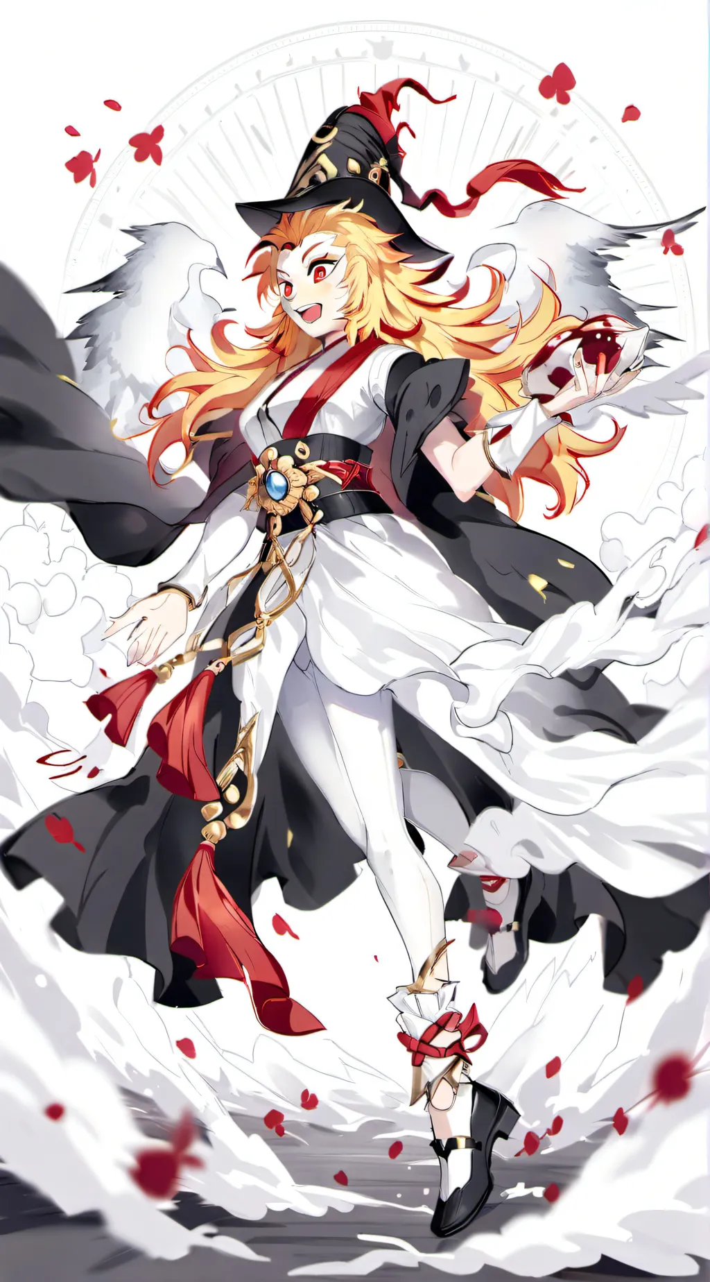 ai character: Rengoku  background