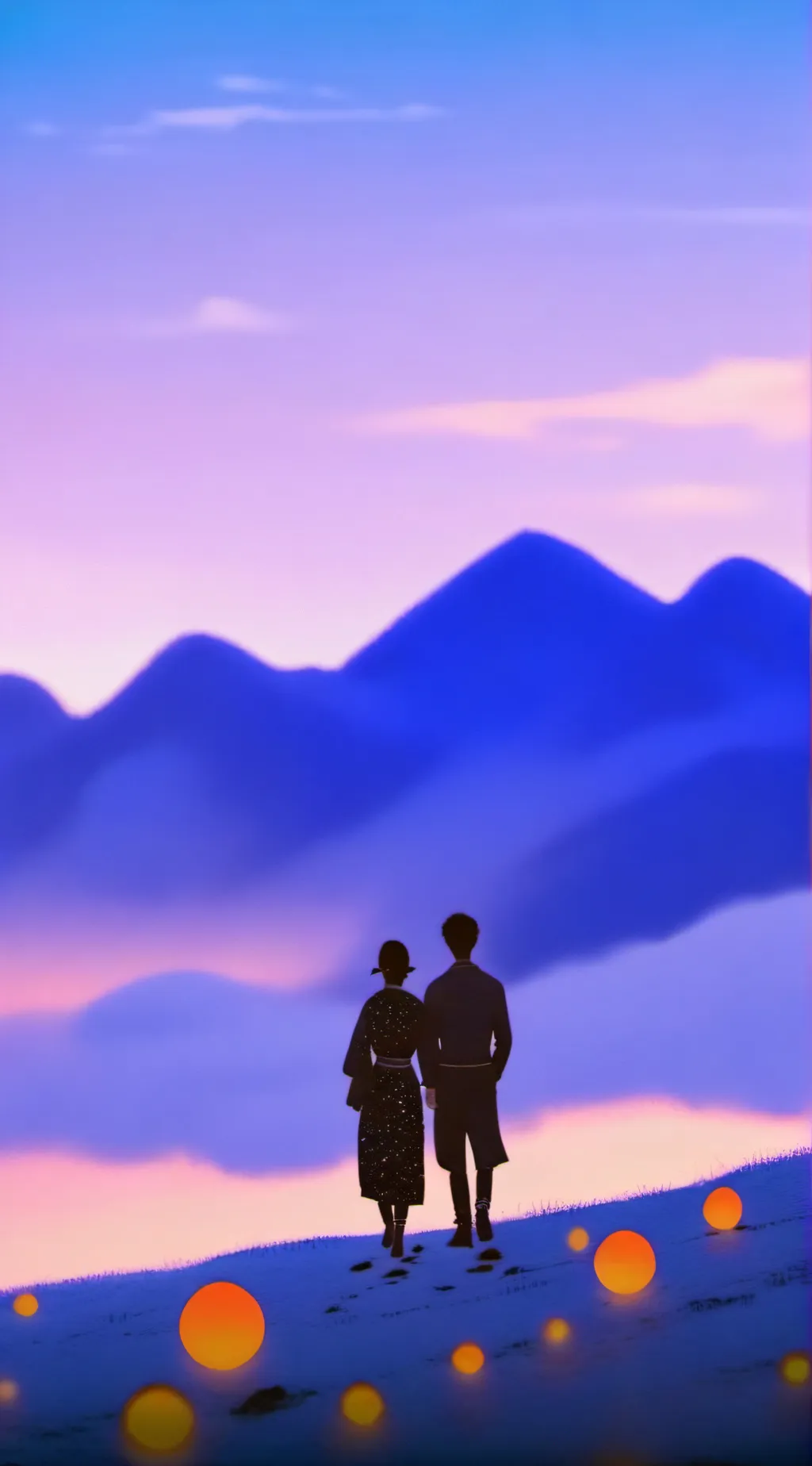 ai character: Country flag flip background