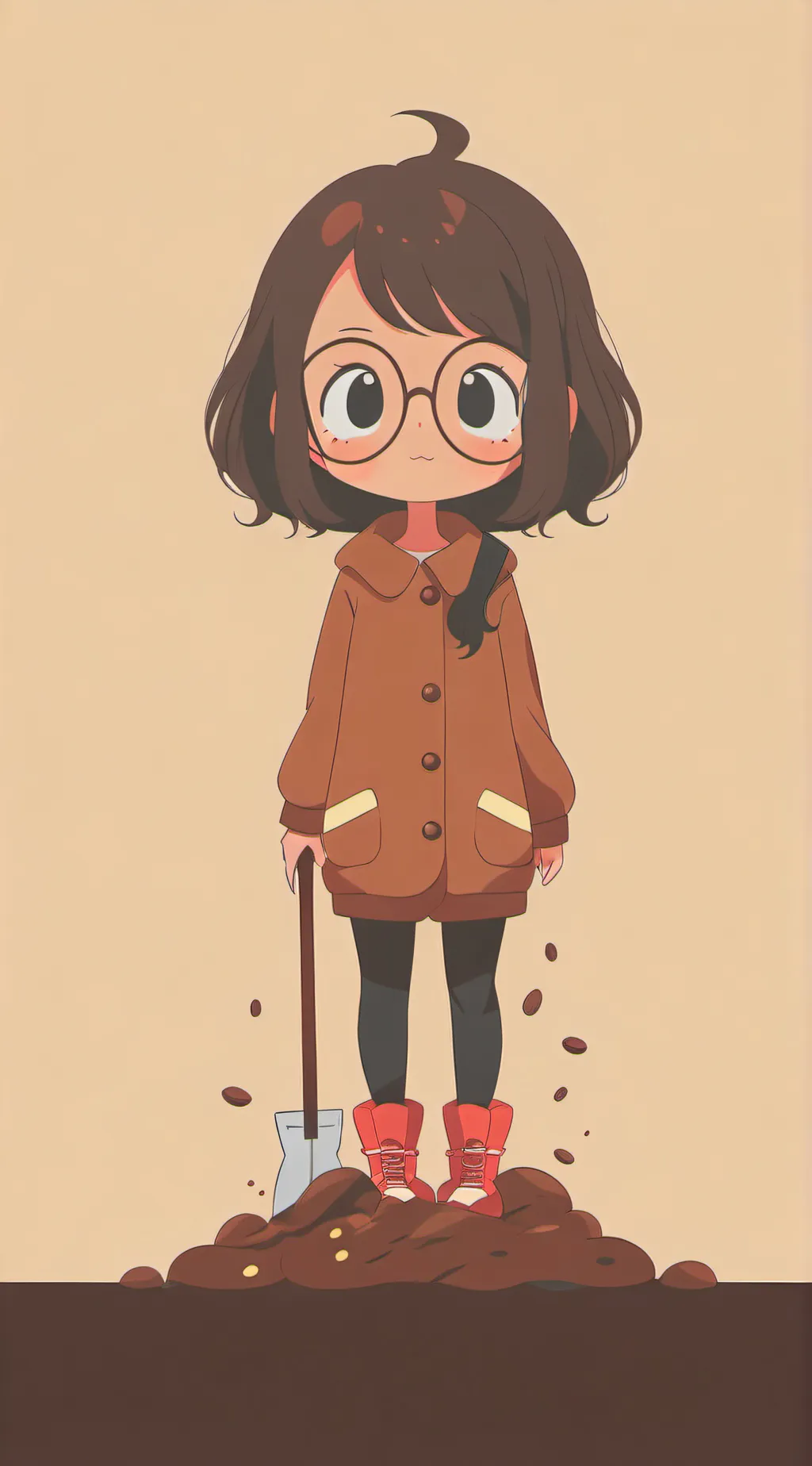 ai character: baby background