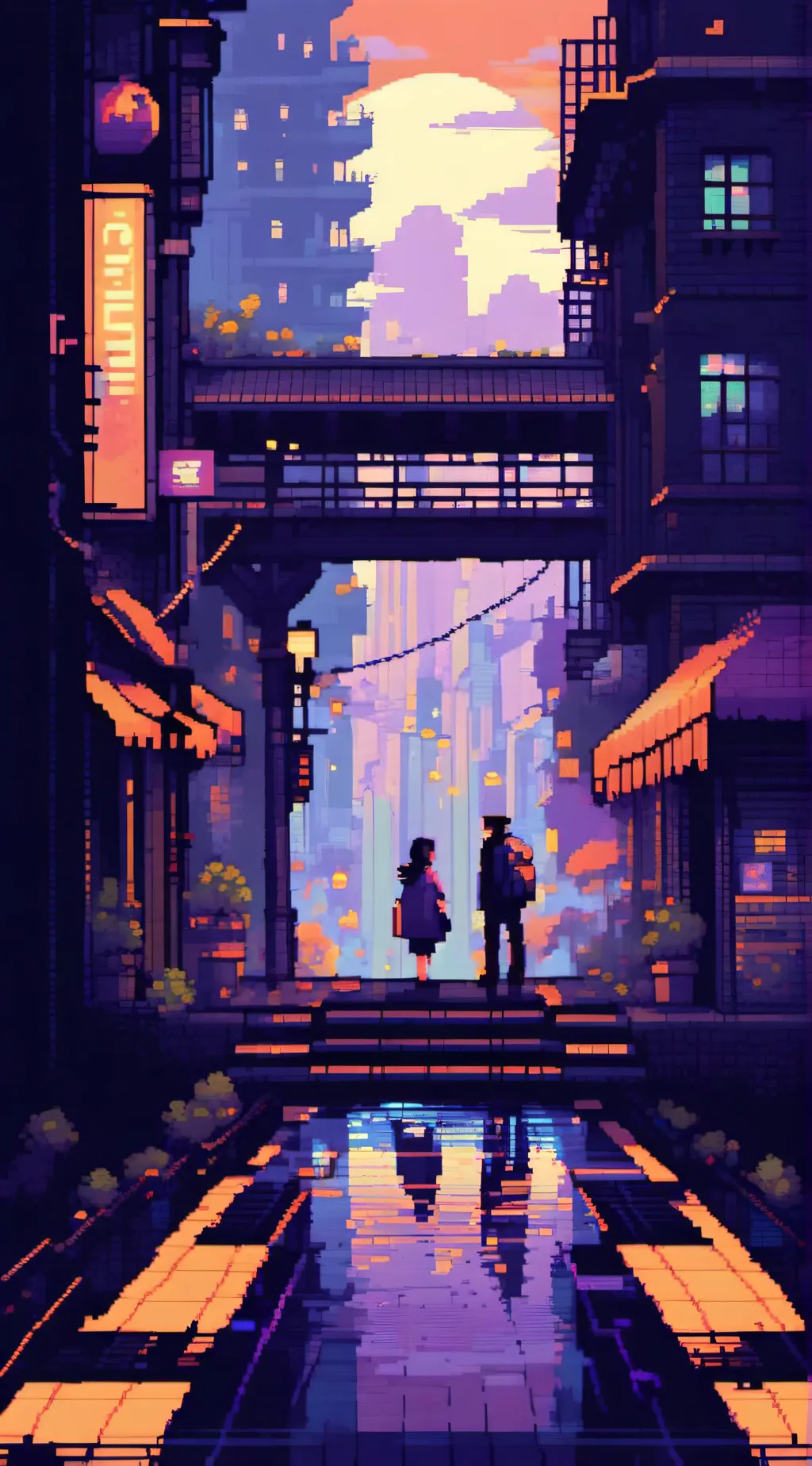 ai character: inteue City part 2 background