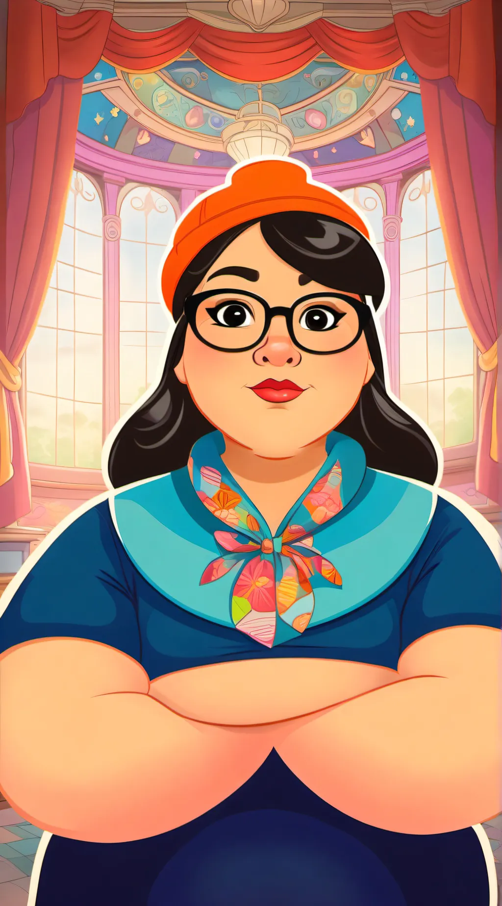 ai character: Miko background