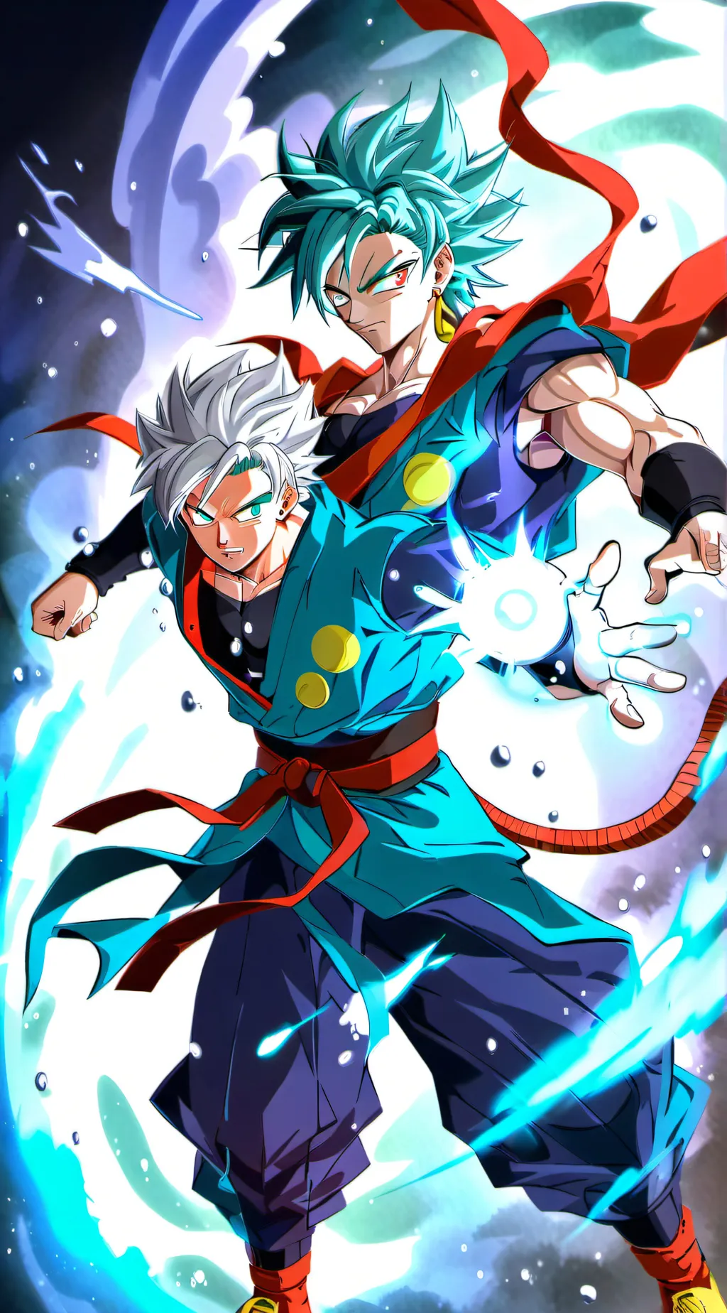 ai character: offbrand dbz🙉 background