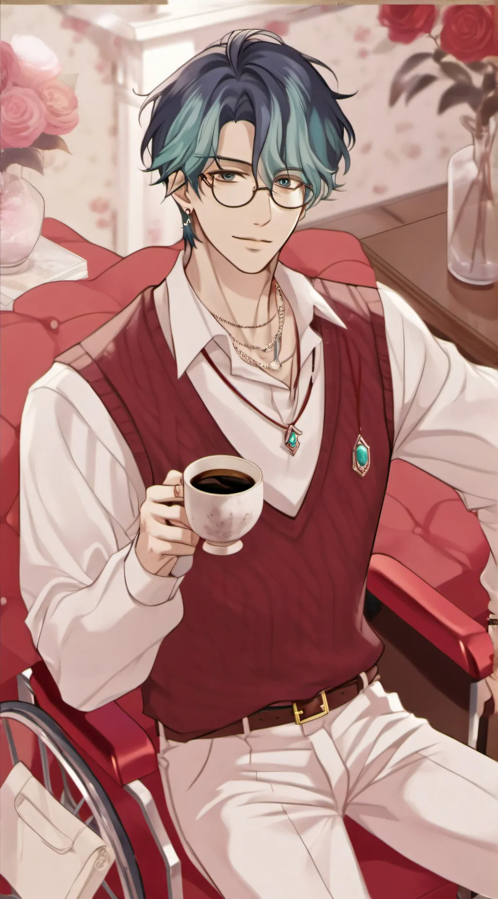 ai character: Benjamin Freeman  background