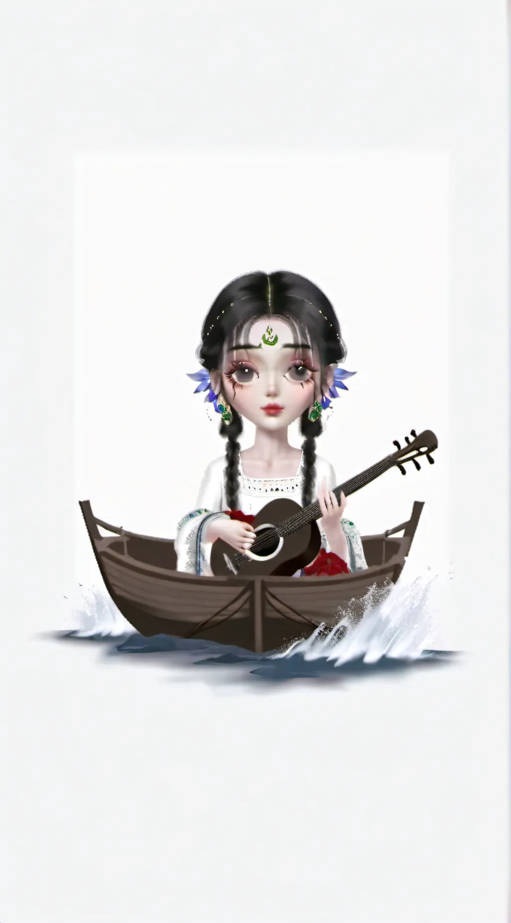 ai character: You have to sing  background