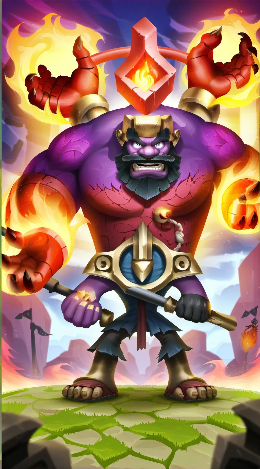 ai character: hazbin  background