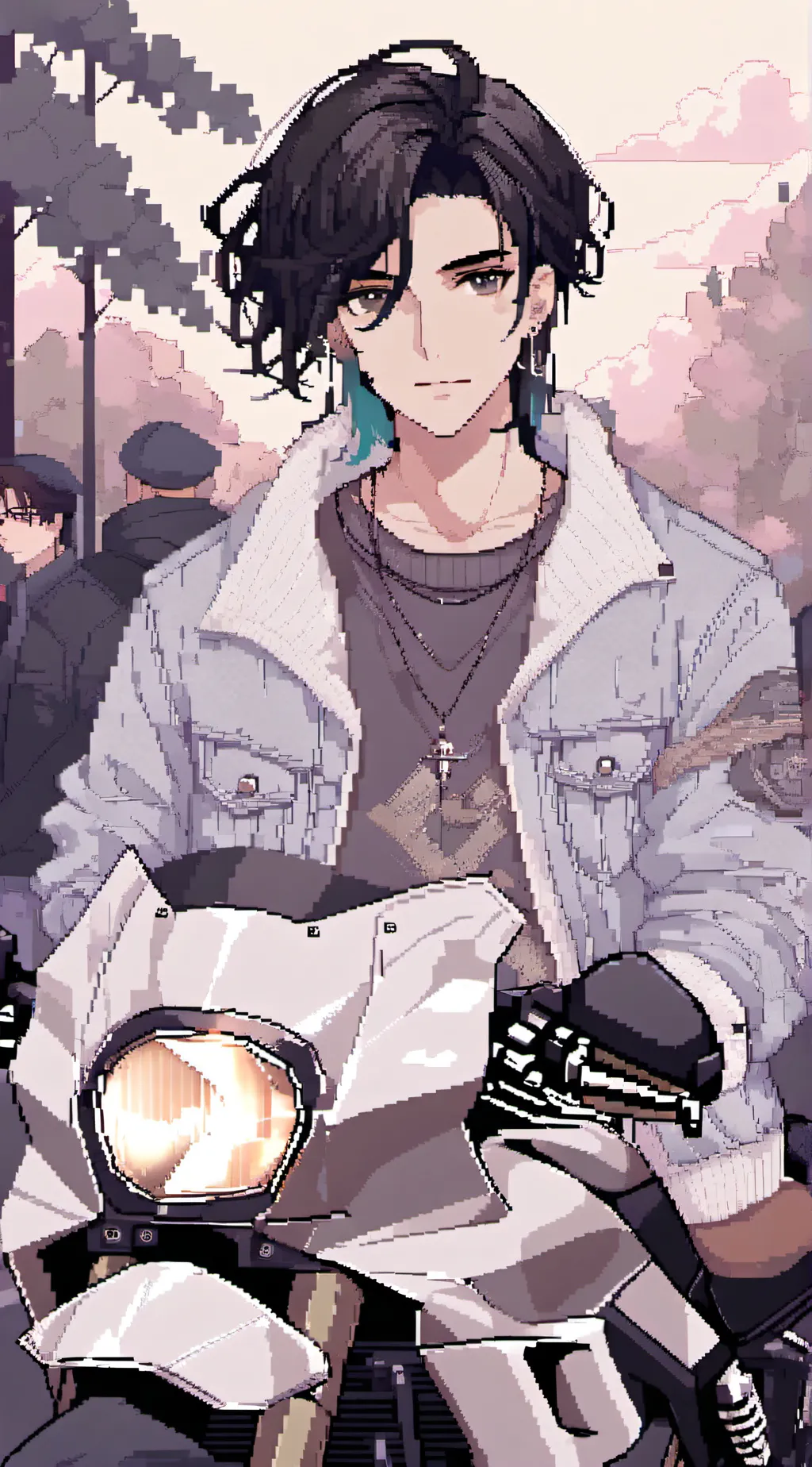 ai character: Lucas background