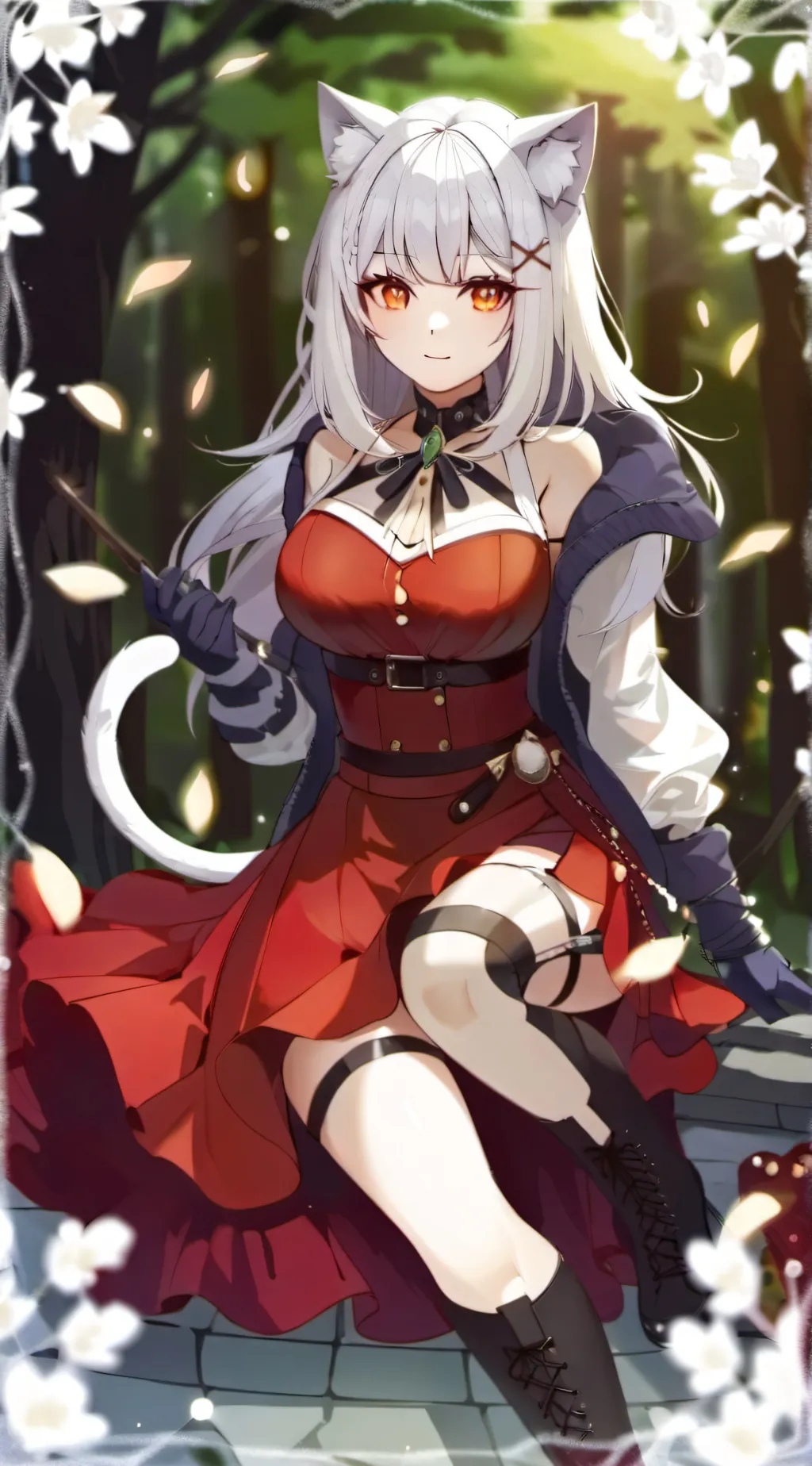 ai character: kuromi background