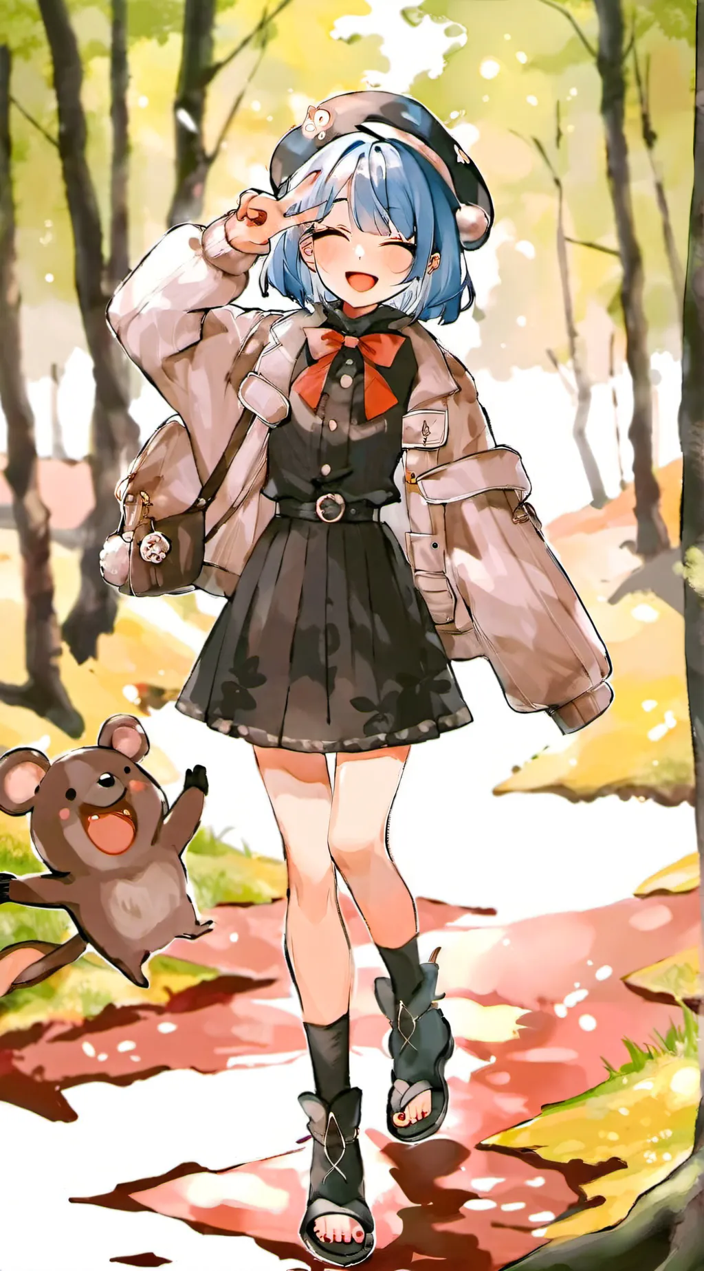 ai character: Skittle background